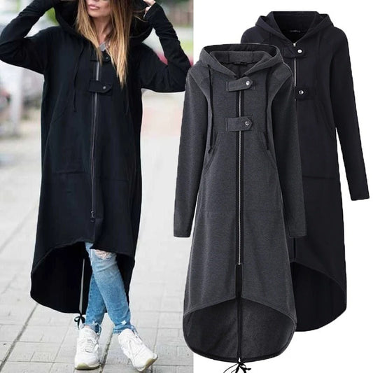 Ertha Long Hooded Jacket
