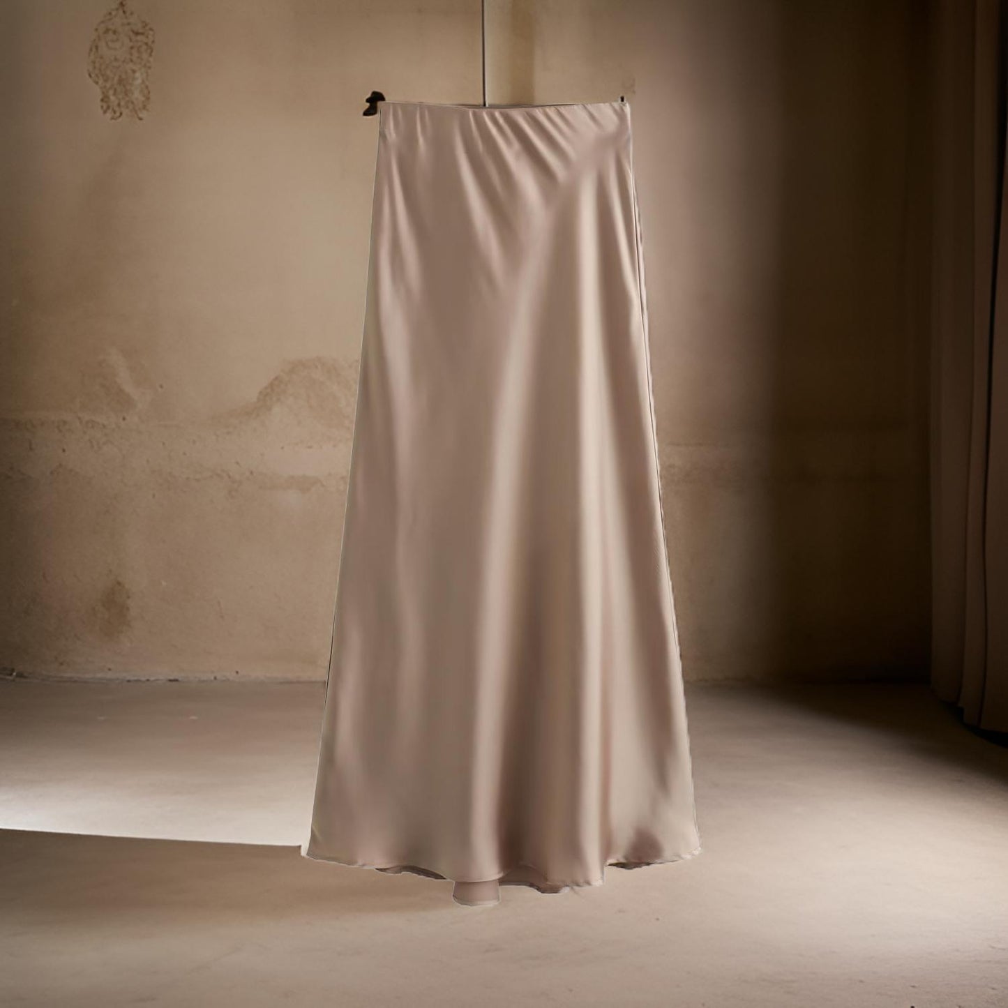 Satin Éclat Skirt