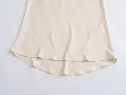 Satin Éclat Skirt